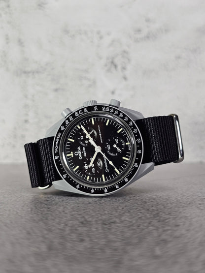 Omega X Swatch MoonSwatch Strap: Black