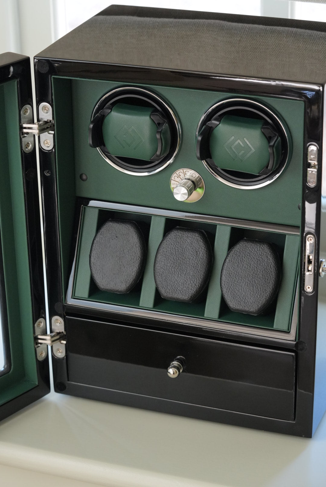 Watch Winder Cabinet – Gloss Piano Finish
