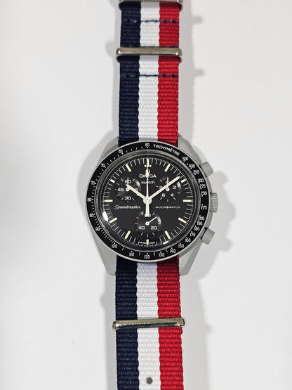 Omega X Swatch MoonSwatch Strap: Nato - Paris Olympic Games