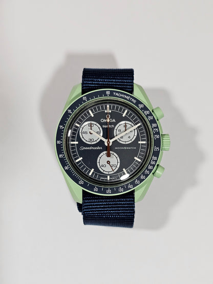 Omega X Swatch MoonSwatch Strap: Navy