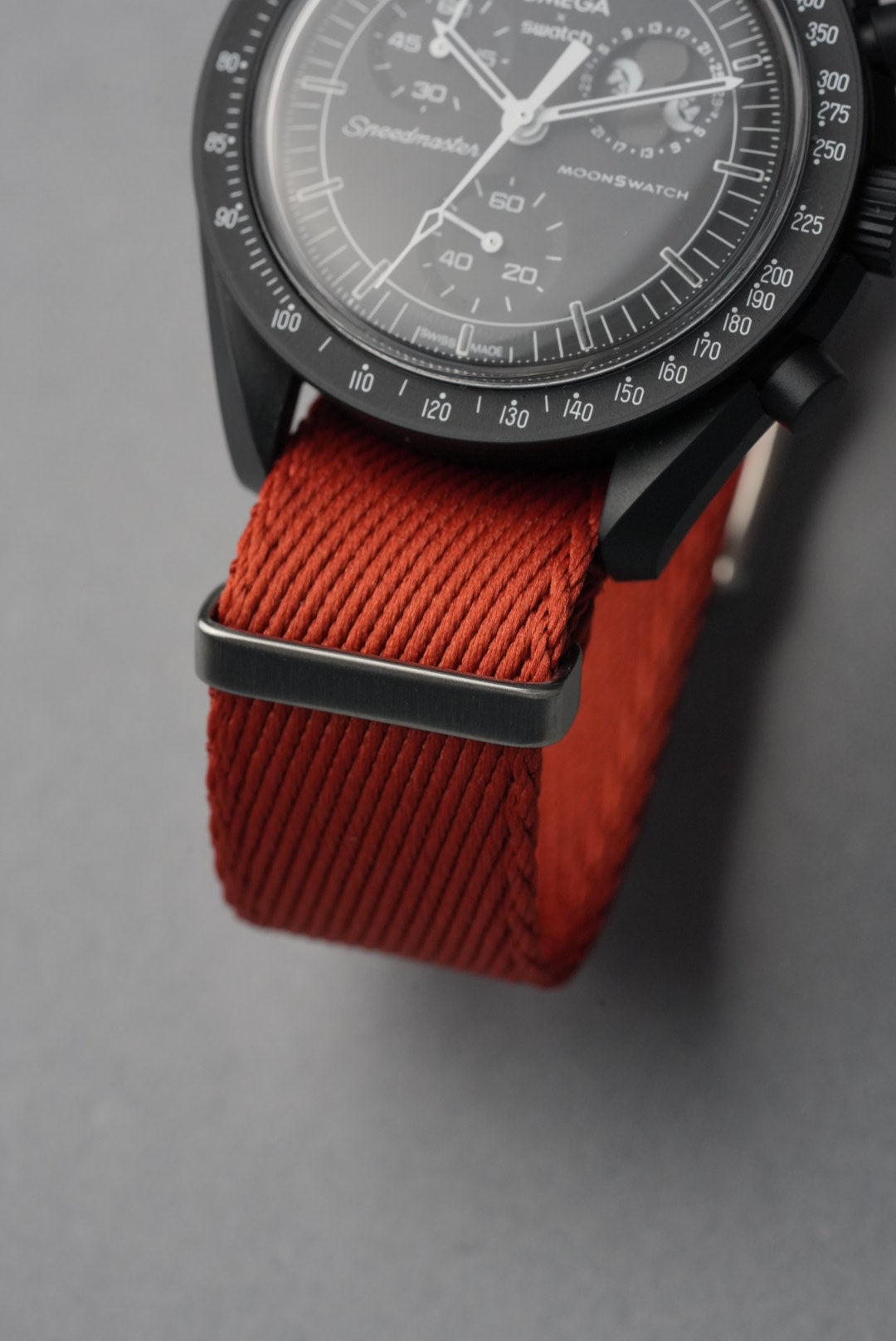 Military Fabric Strap for Omega x Swatch MoonSwatch – Mission to