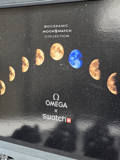 Omega X Swatch MoonSwatch Flight Case: All 11 MoonShines - Black Edition