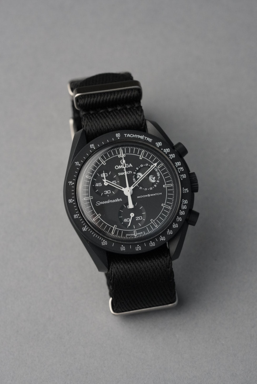 Military Fabric Strap 20mm-22mm – Black