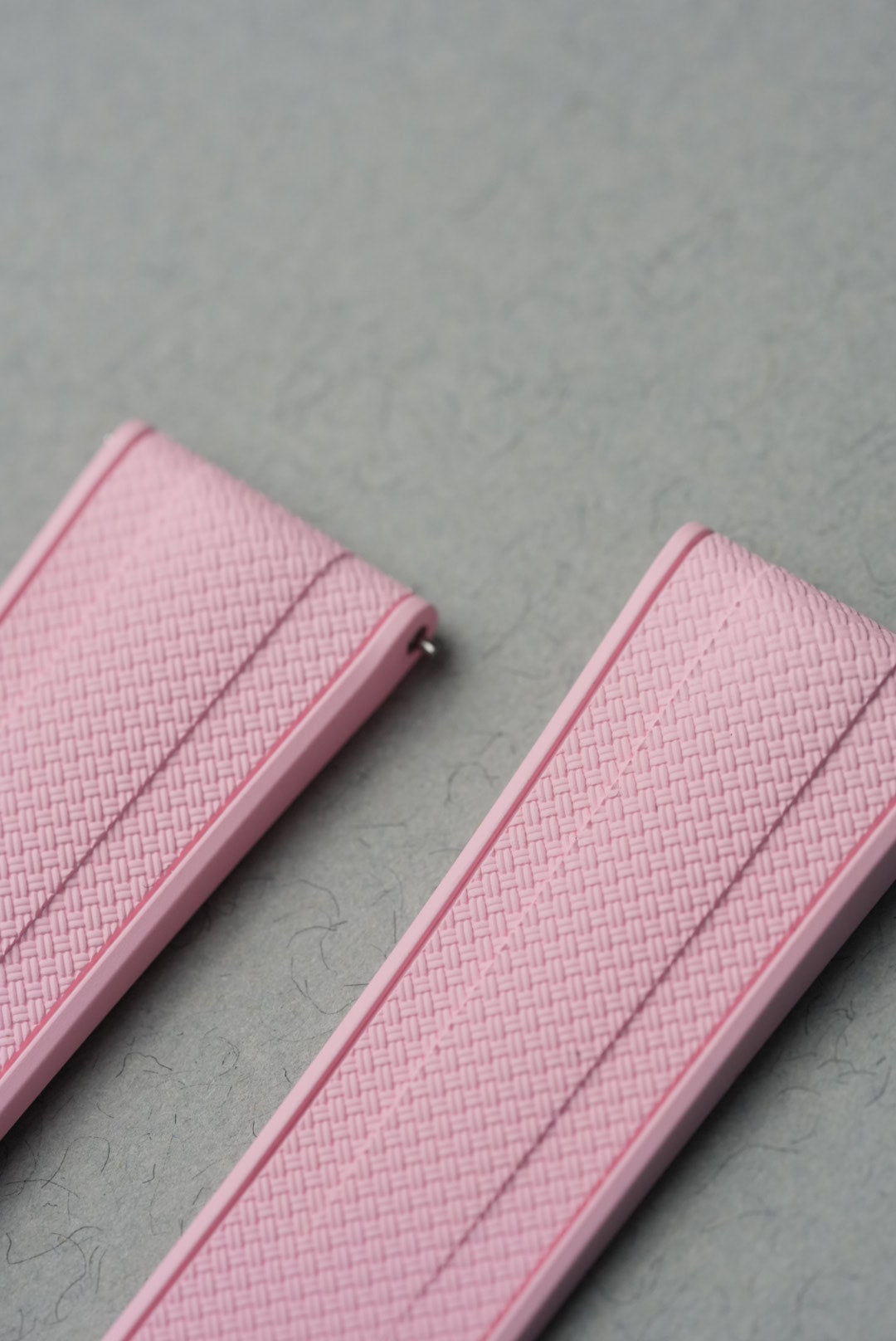 Rubber FKM Straight End Strap For Mission To Venus - Pink