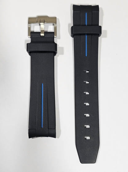 Omega X Swatch MoonSwatch Neptune Strap - Black & Navy