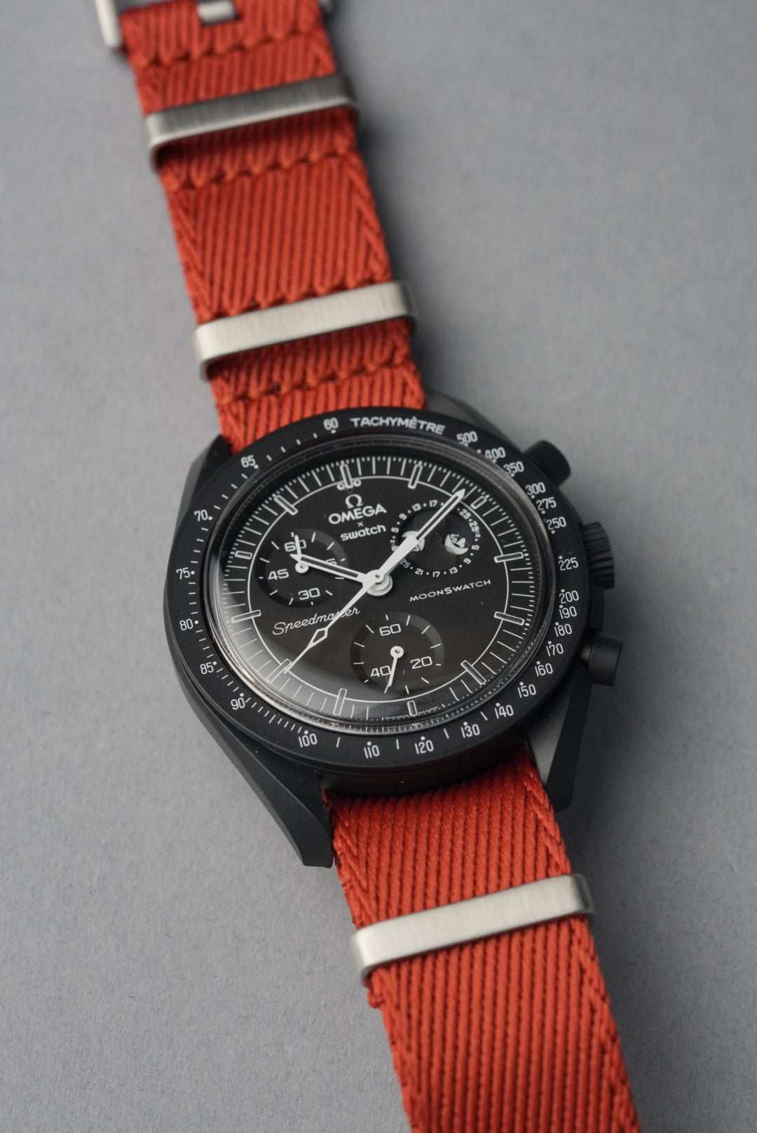 Military Fabric Strap for Omega x Swatch MoonSwatch – Mission to
