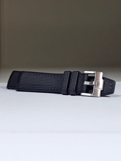 Omega X Swatch MoonSwatch Strap: Rubber Woven - Black