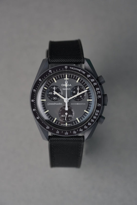 MoonSwatch Mercury Sailcloth FKM Rubber Strap