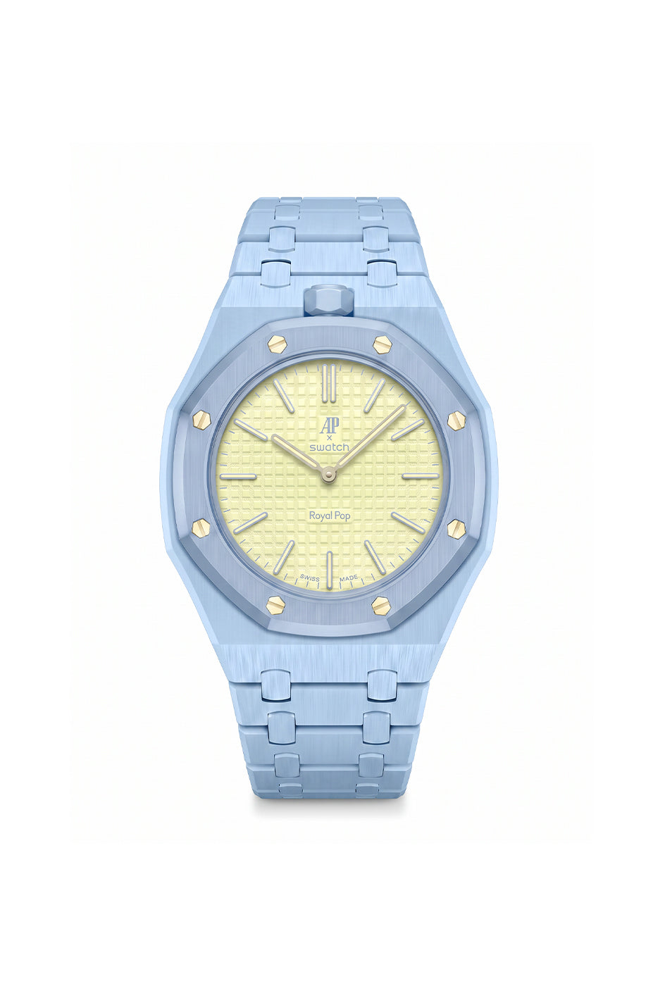 The Blue AP × Swatch Royal Pop | Blaue Acht – MGB WATCHES