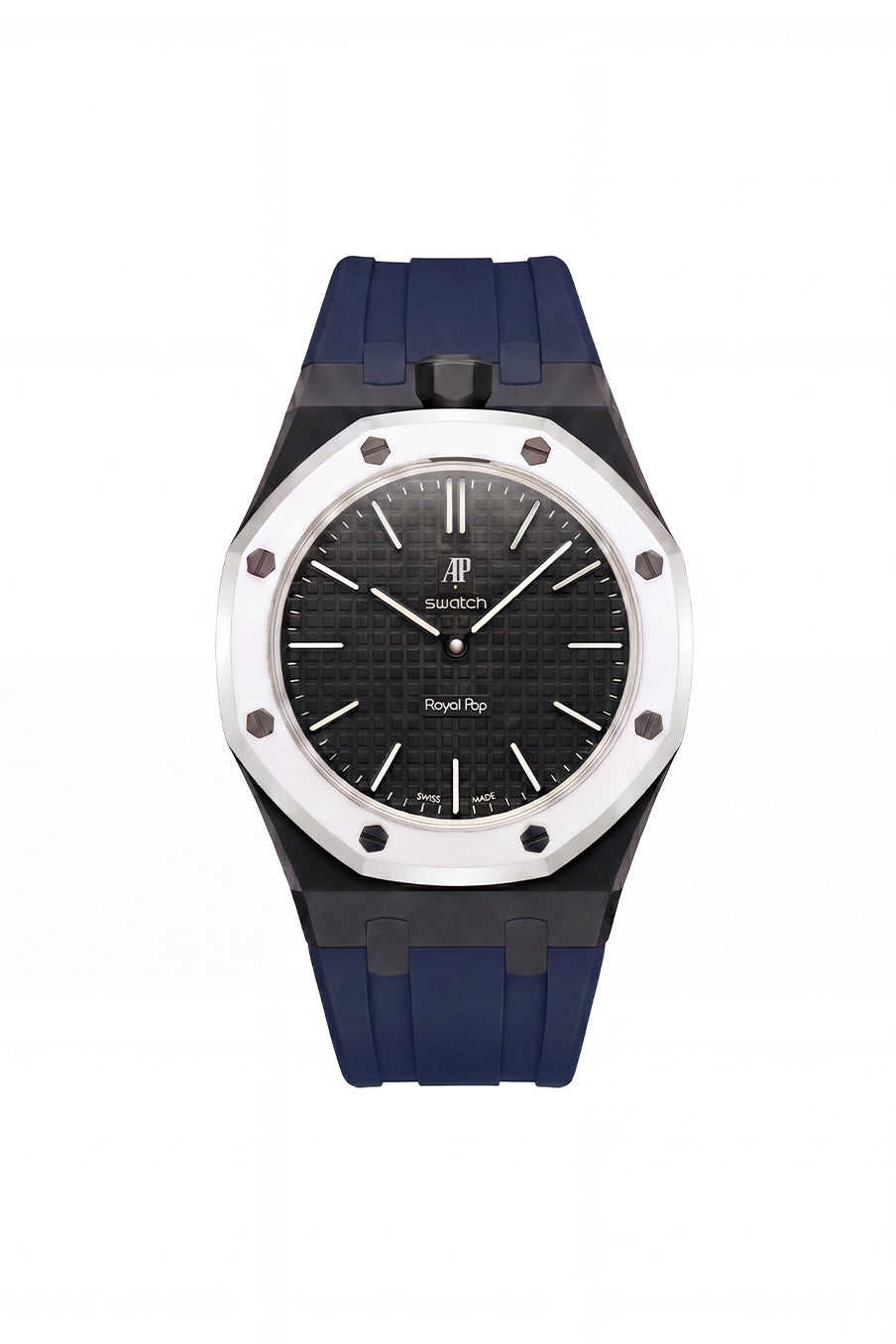 Ocho Negro Royal Pop Rubber Strap