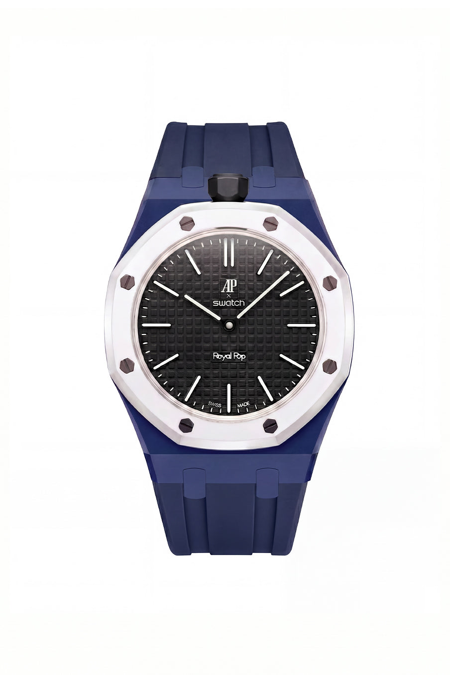 Ocho Negro Royal Pop Rubber Strap