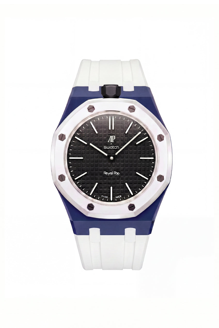 Ocho Negro Royal Pop Rubber Strap