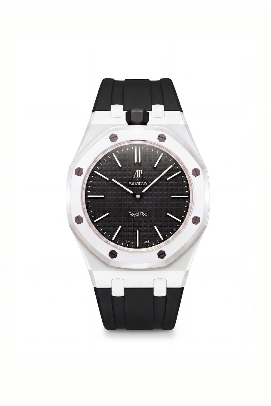 Ocho Negro Royal Pop Rubber Strap