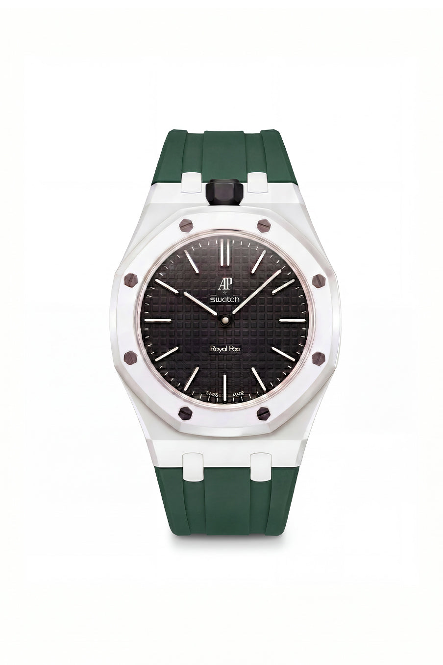 Ocho Negro Royal Pop Rubber Strap