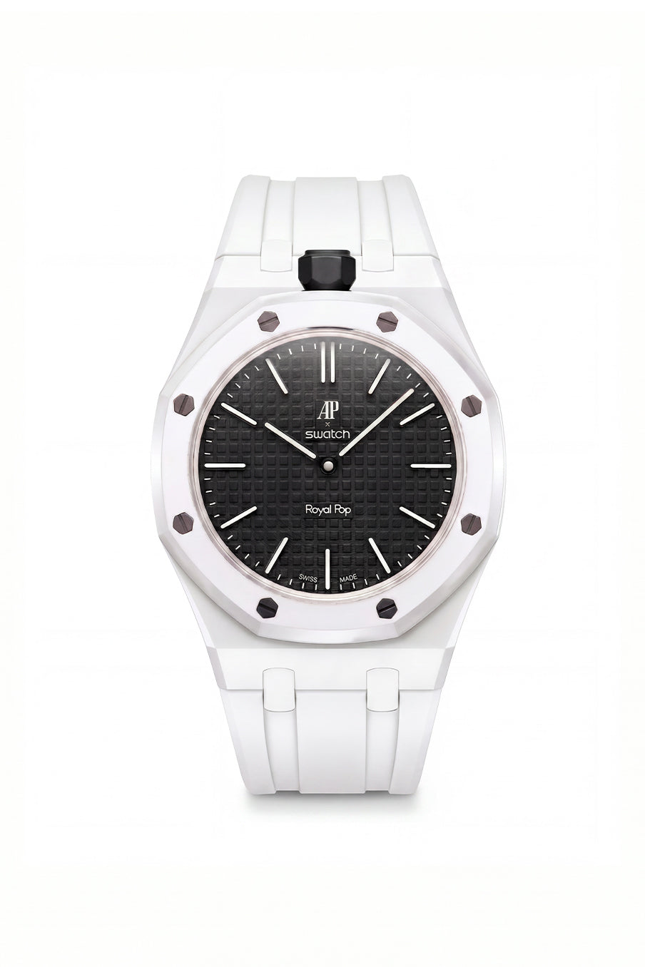 Ocho Negro Royal Pop Rubber Strap