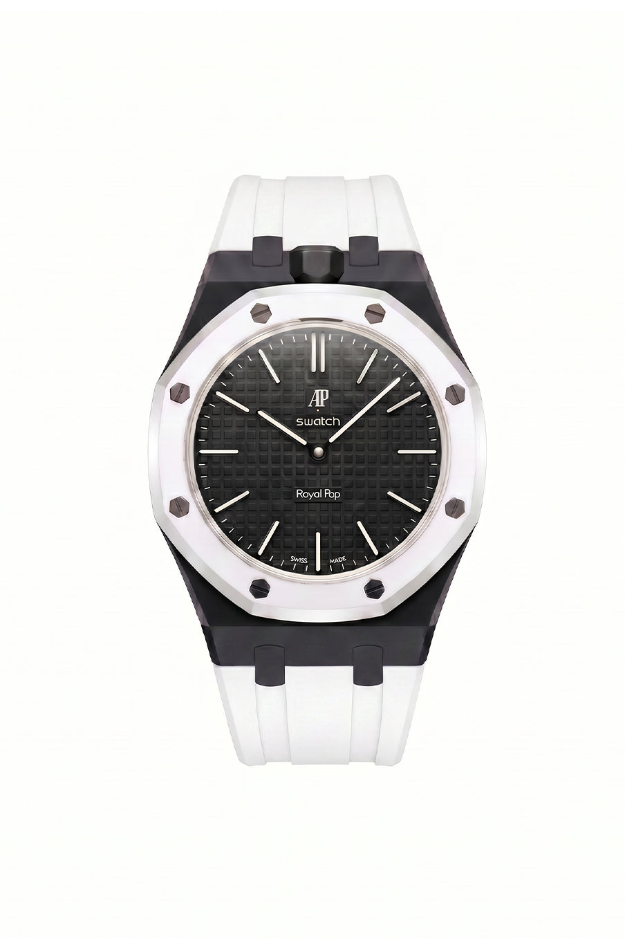 Ocho Negro Royal Pop Rubber Strap