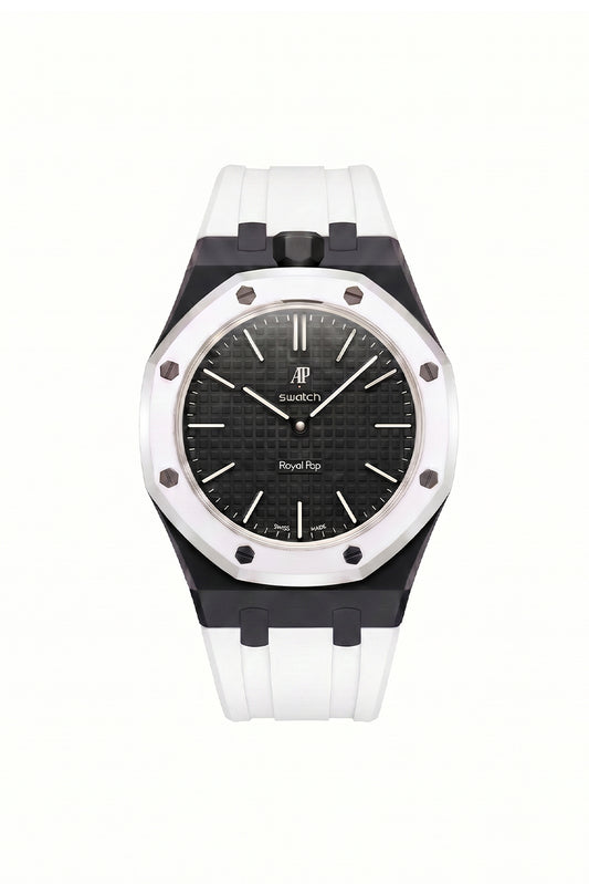 Ocho Negro Royal Pop Rubber Strap
