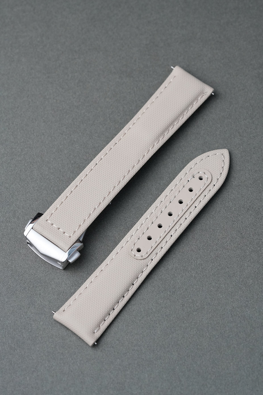 Hamilton Sailcloth Strap with Deployant Clasp