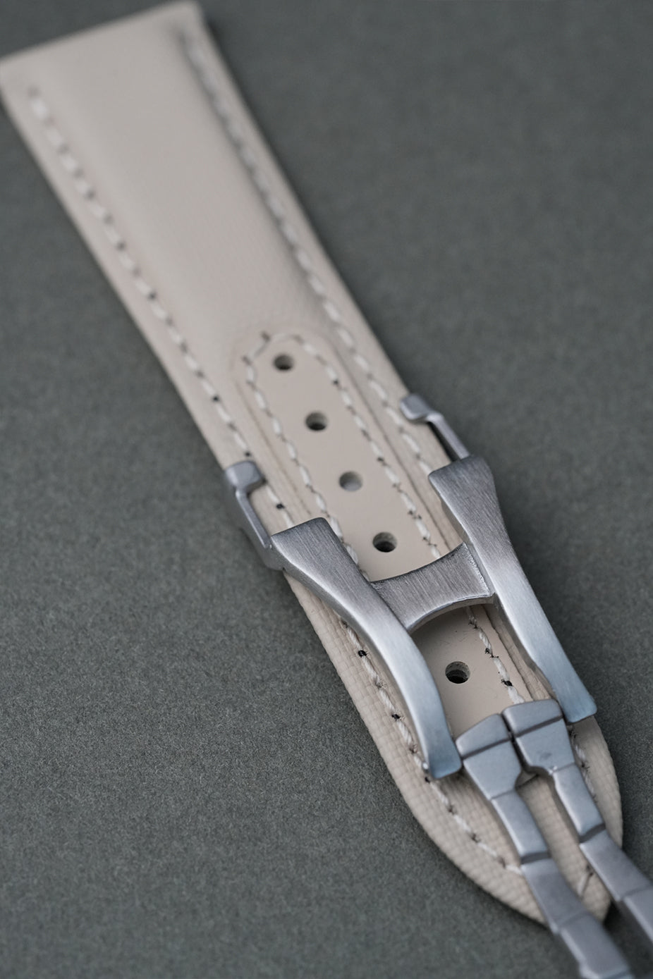 Hamilton Sailcloth Strap with Deployant Clasp
