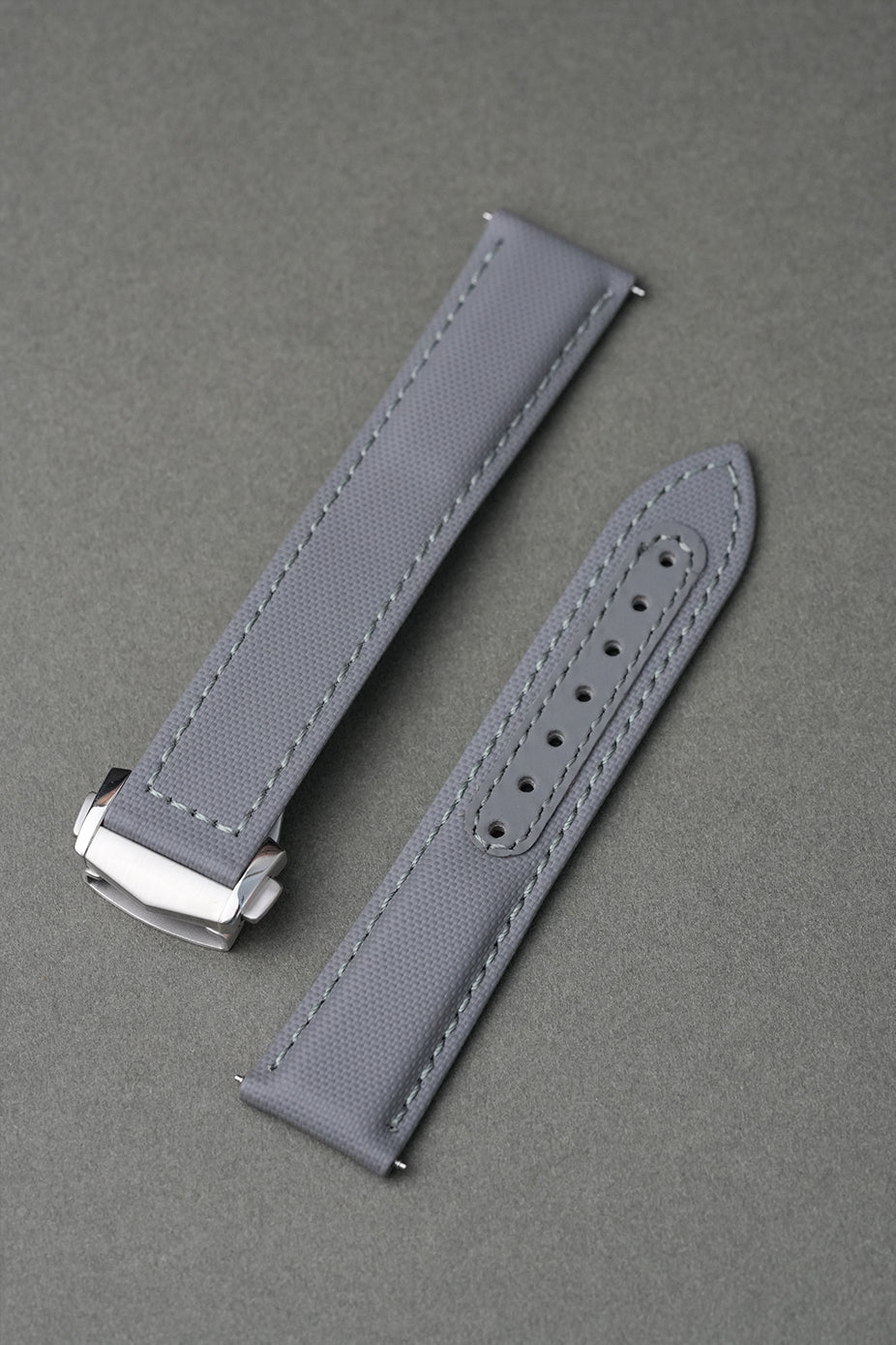 Hamilton Sailcloth Strap with Deployant Clasp