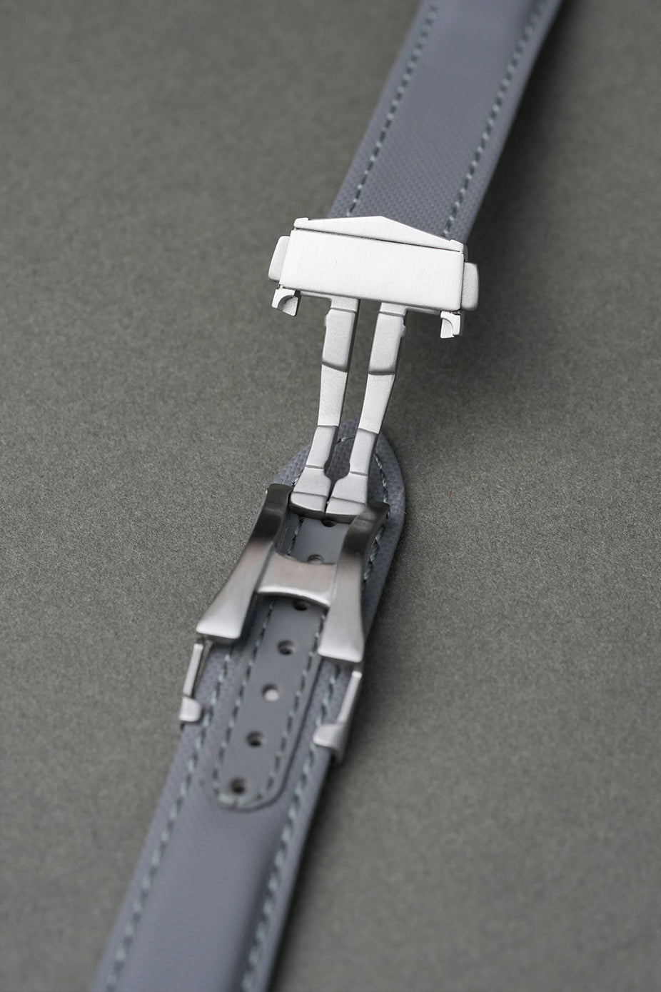 Hamilton Sailcloth Strap with Deployant Clasp