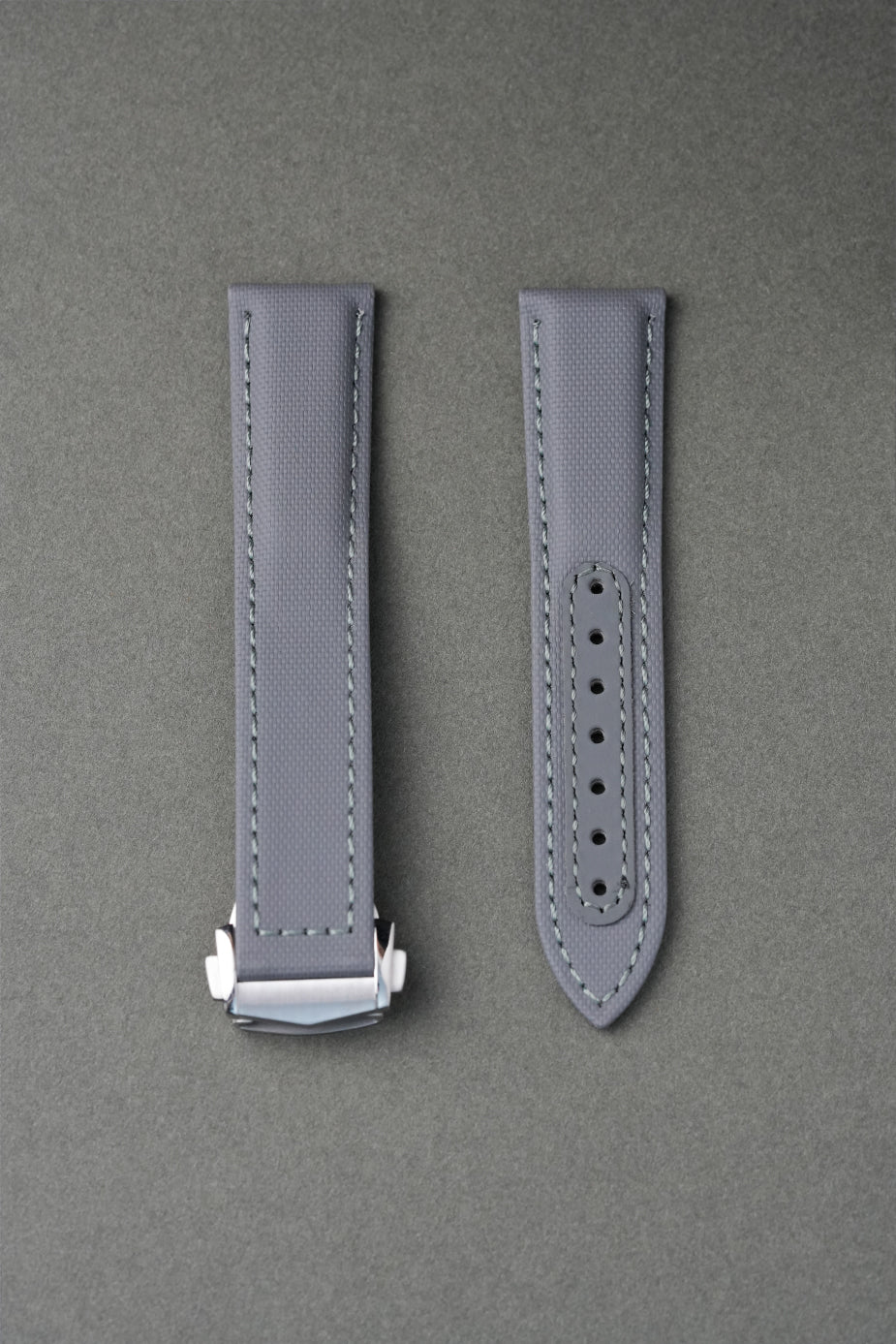 Hamilton Sailcloth Strap with Deployant Clasp
