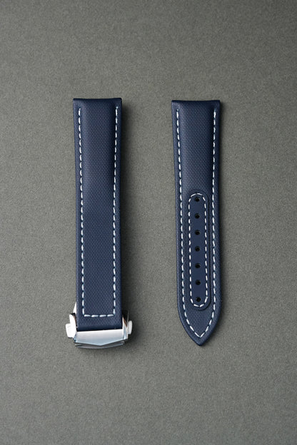 Omega Seamaster Diver 300M Sailcloth Strap with Deployant Clasp