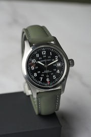 Hamilton Sailcloth FKM Rubber Strap with Deployant Clasp