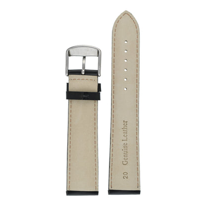 Smooth Gloss Leather Watch Strap
