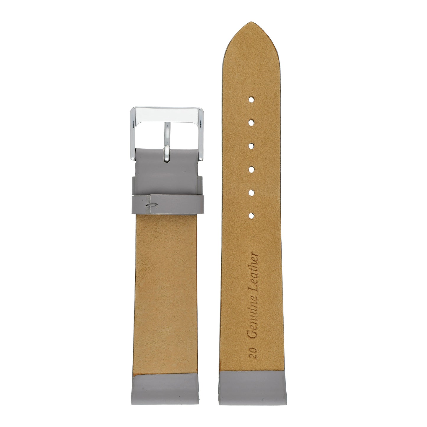 Classic Smooth Leather Watch Strap (6mm-30mm)