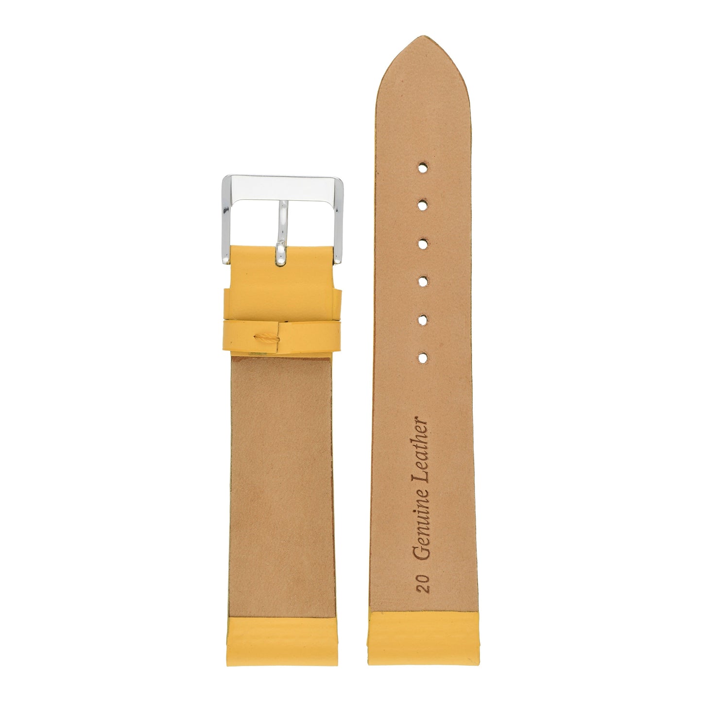 Classic Smooth Leather Watch Strap (6mm-30mm)