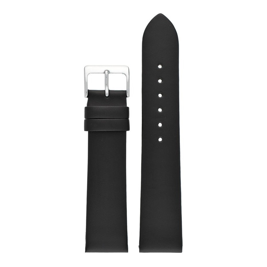 Smooth Quick Release Leather Watch Strap