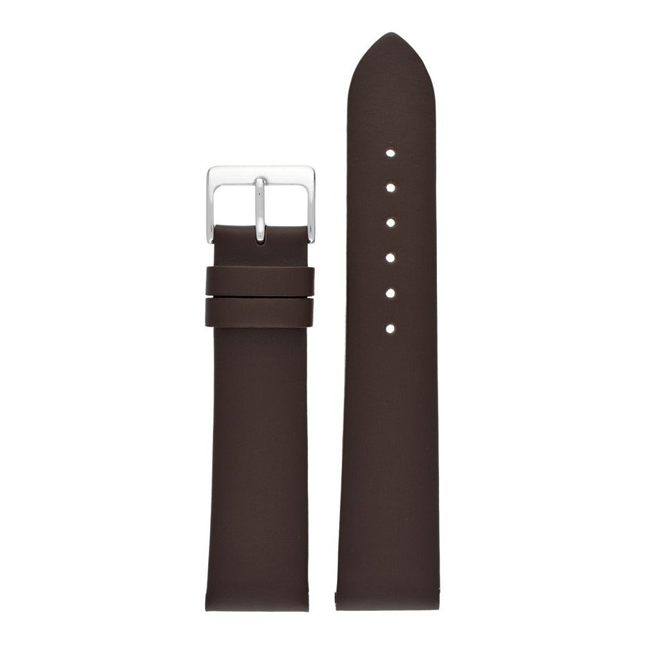 Smooth Quick Release Leather Watch Strap