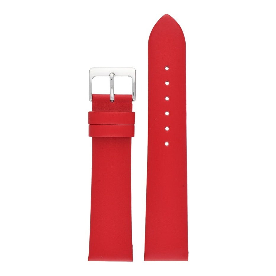 Smooth Quick Release Leather Watch Strap