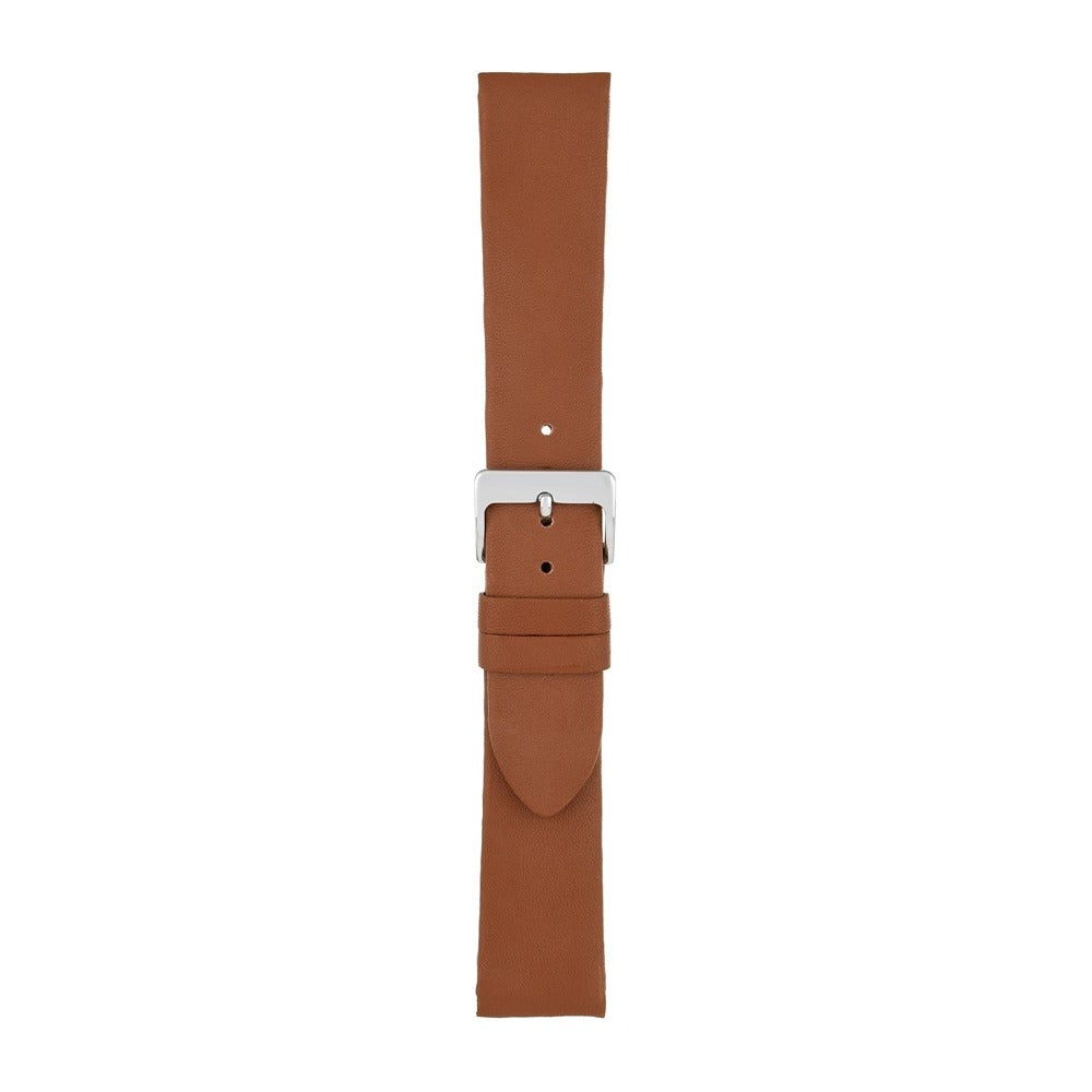 Smooth Quick Release Leather Watch Strap