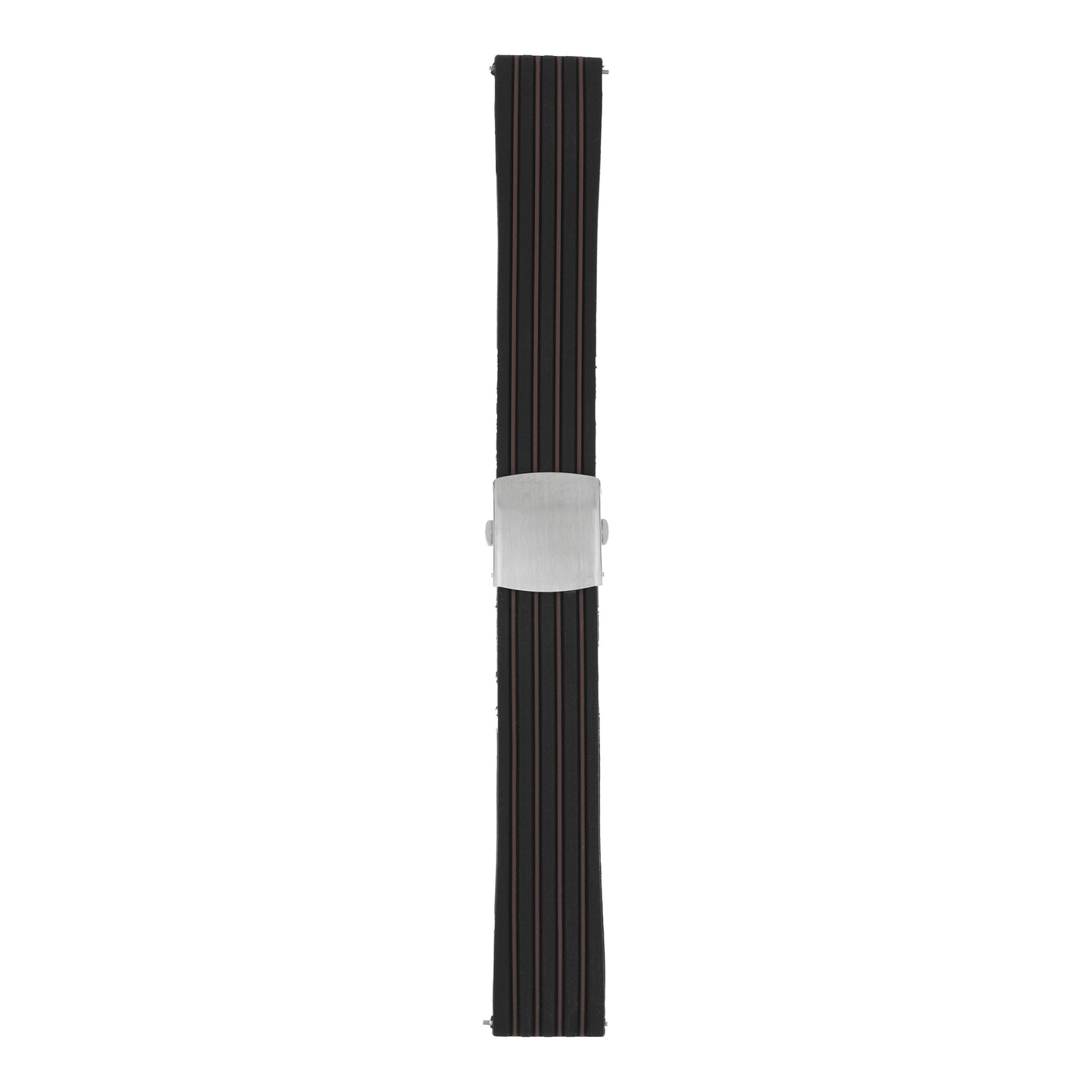 Sport Silicone Centre Clasp Watch Strap
