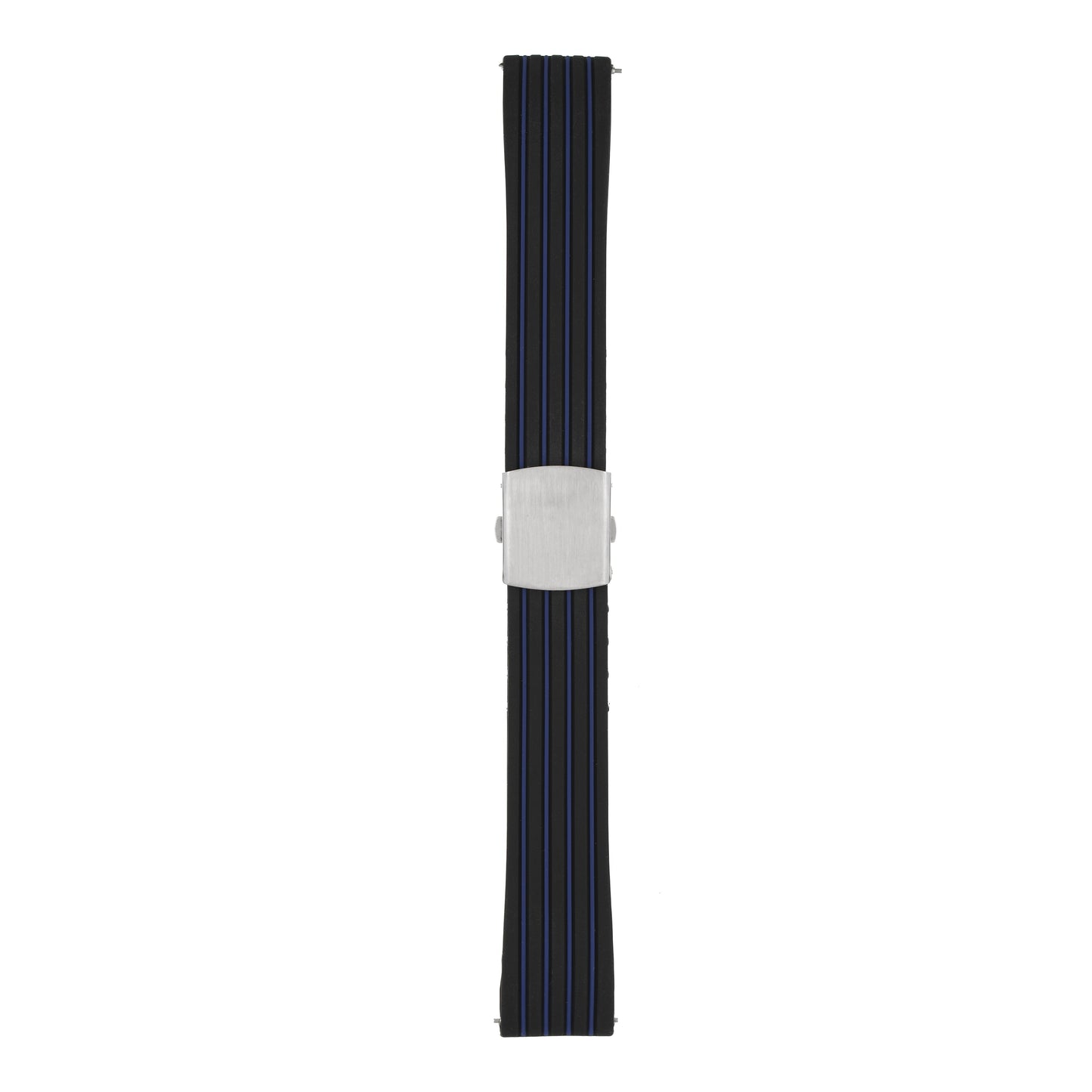 Sport Silicone Centre Clasp Watch Strap
