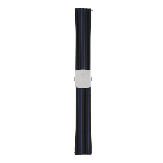 Sport Silicone Centre Clasp Watch Strap