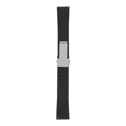 Sport Silicone Centre Clasp Watch Strap