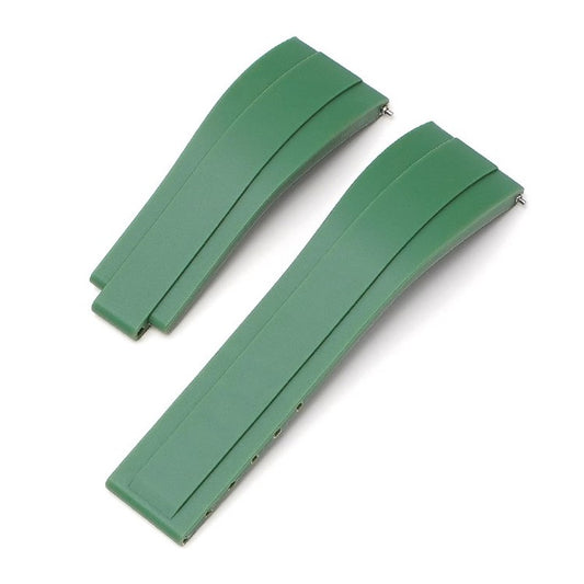Rubber Strap for Rolex 20mm – FKM Straight-End, Oysterlock & Glidelock Compatible