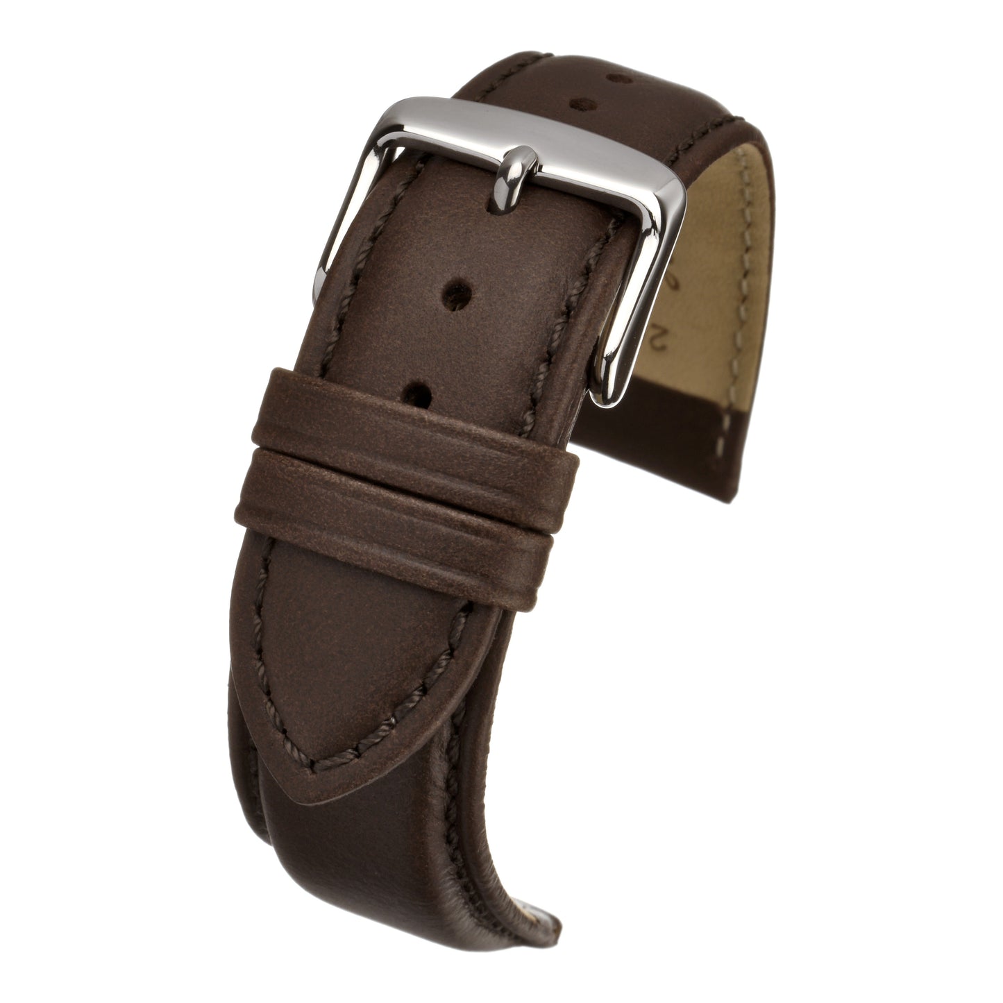 Superior Padded Leather Watch Strap