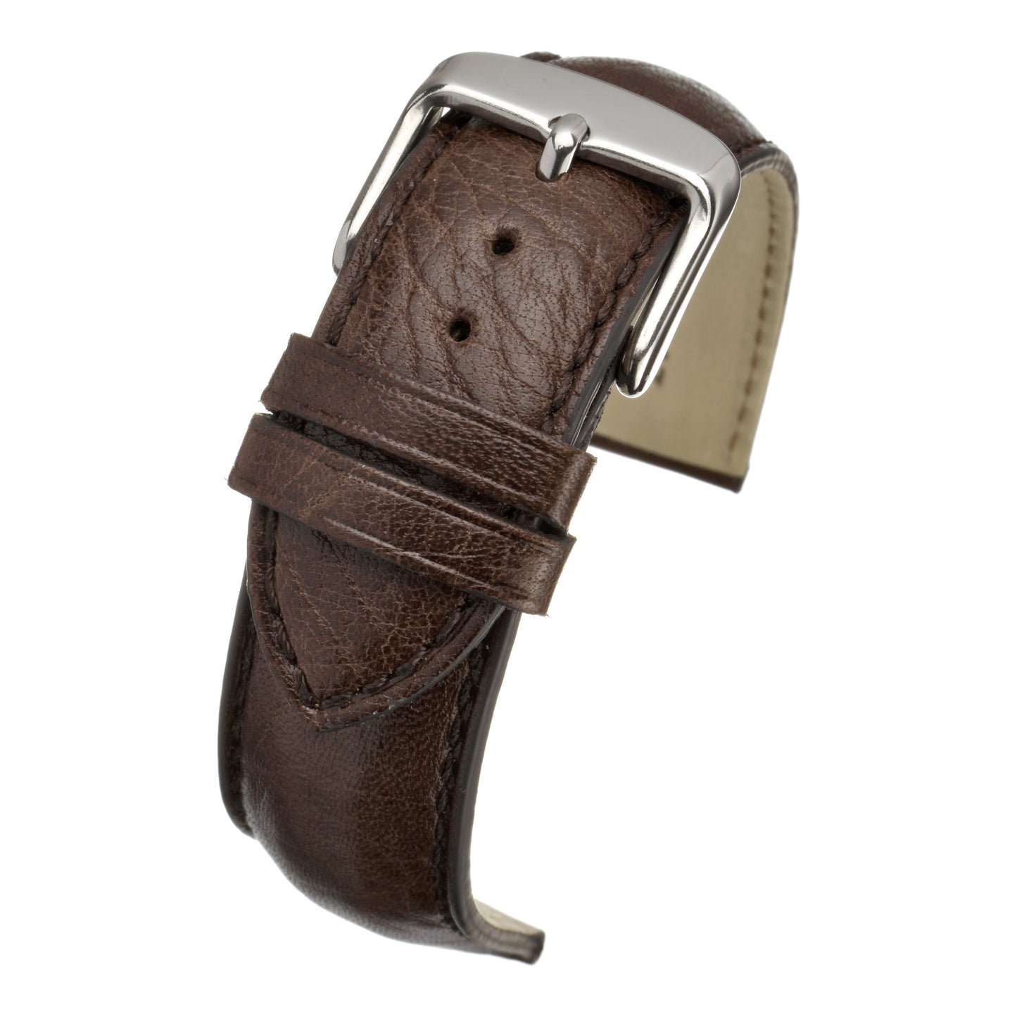 Superior Vintage Grain Leather Watch Strap
