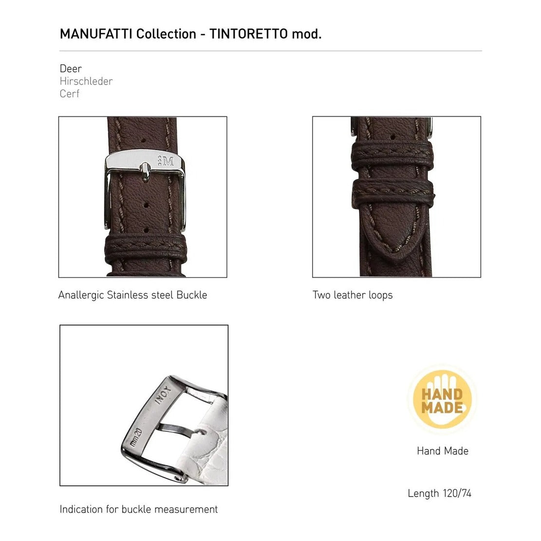 Trend (EC) Leather Watch Strap