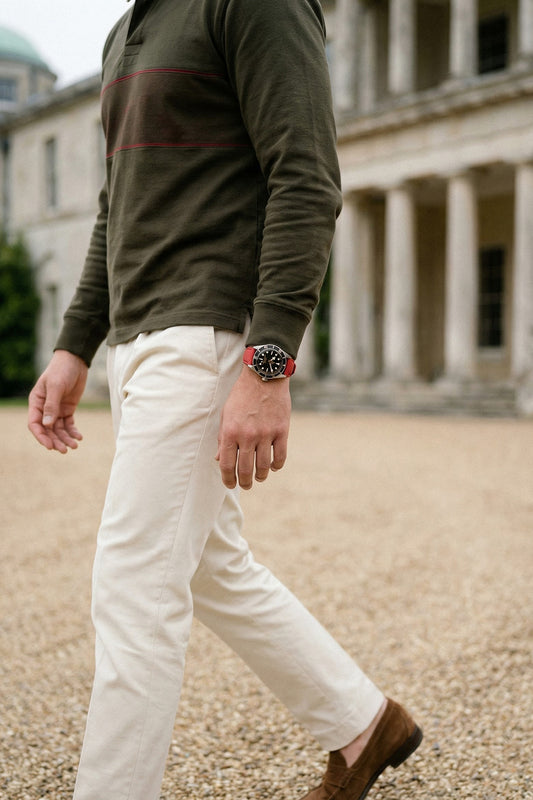 tudor-black-bay-sailcloth-fkm-deployant-strap-red-wrist-shot