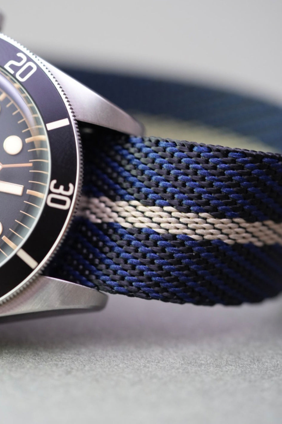 Tudor Ranger Woven Nylon Fabric NATO Strap
