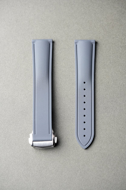 IWC Sailcloth FKM Rubber Strap with Deployant Clasp