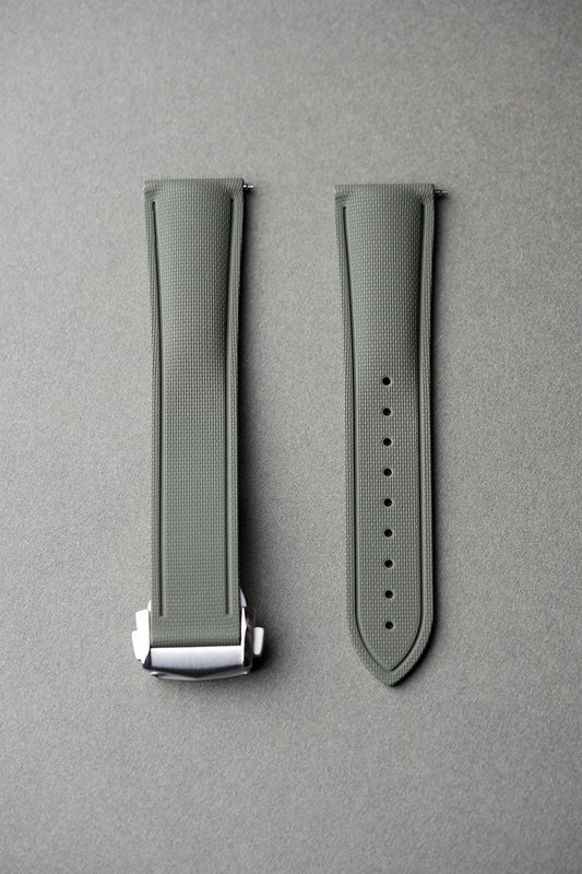 MoonSwatch Sailcloth Deployant Strap — FKM Rubber