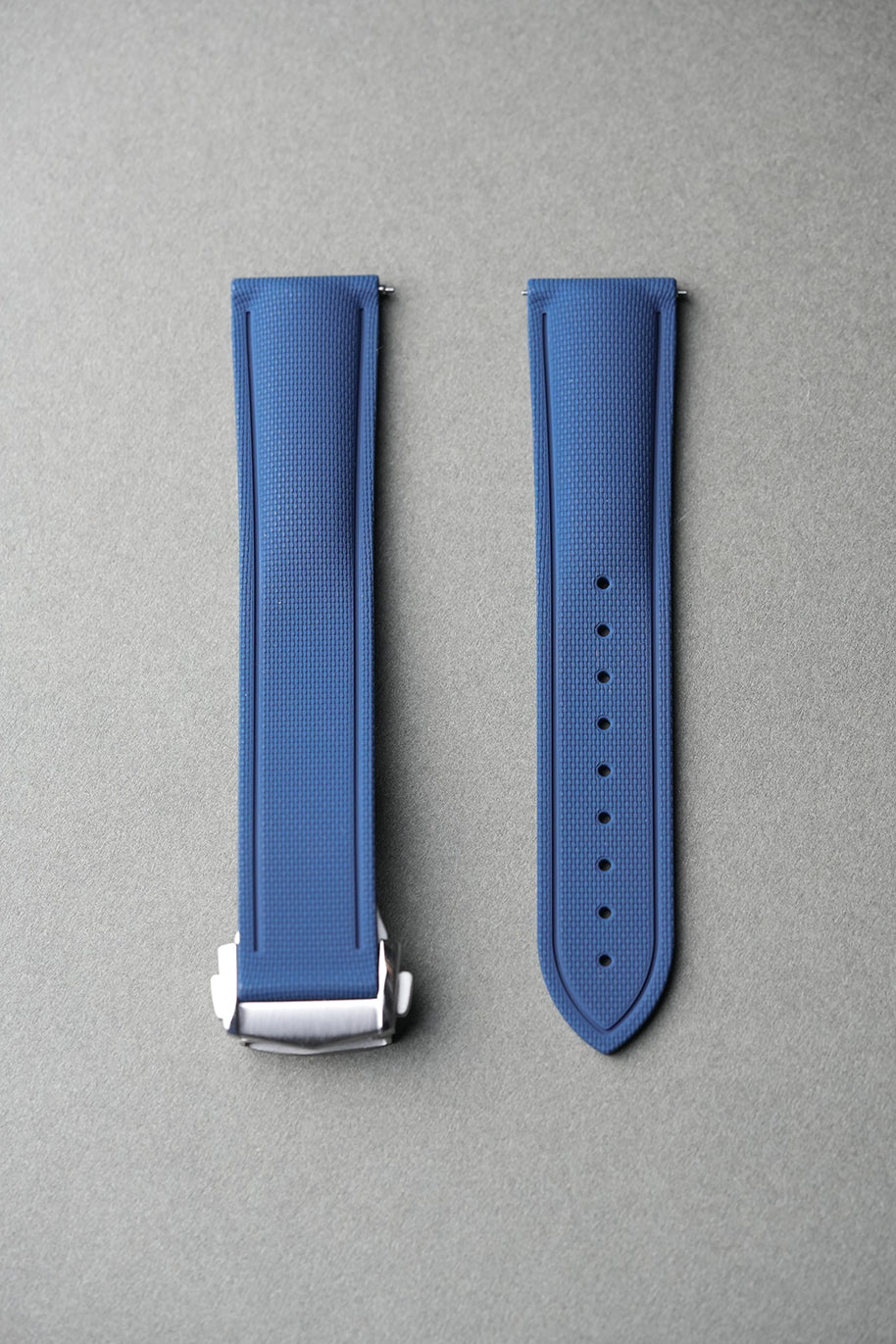 MoonSwatch Sailcloth Deployant Strap — FKM Rubber