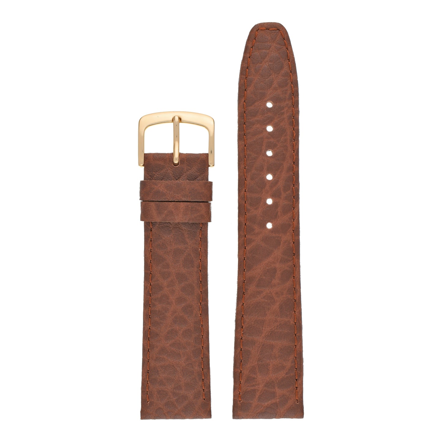 Vegetable Tanned Leather Watch Strap