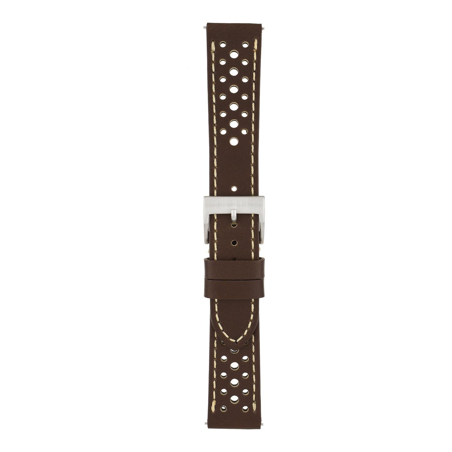 Vintage Racing Leather Watch Strap